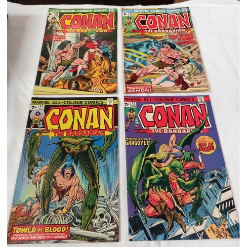 433 - A large run of Conan the Barbarian comics, includes issues from 11 to 246 etc