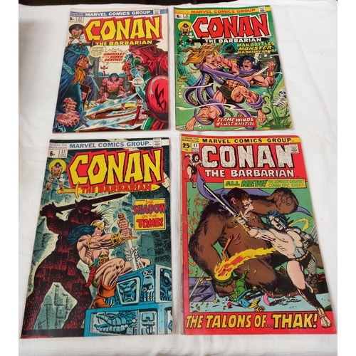 433 - A large run of Conan the Barbarian comics, includes issues from 11 to 246 etc