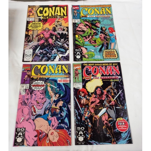 433 - A large run of Conan the Barbarian comics, includes issues from 11 to 246 etc