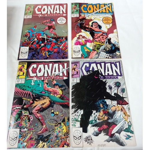 433 - A large run of Conan the Barbarian comics, includes issues from 11 to 246 etc