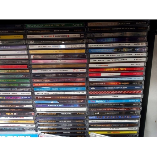 2417 - Approximately 200 CD's of all different genres COLLECT ONLY