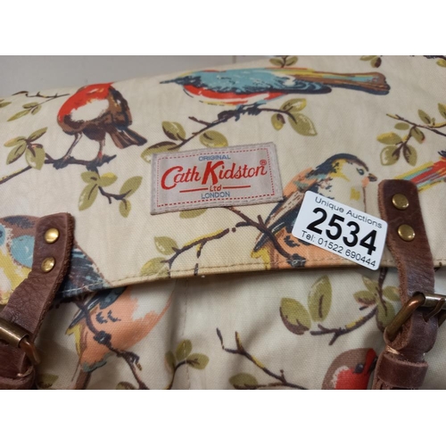 2534 - A Cath Kidston bird decorated bag