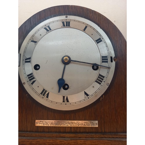 14 - Two 1930's mantle clocks COLLECT ONLY