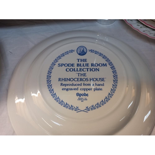 26 - 6 blue & white dinner plates from 'The Blue Collection' by Spode COLLECT ONLY