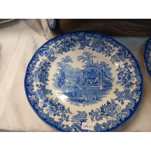 26 - 6 blue & white dinner plates from 'The Blue Collection' by Spode COLLECT ONLY