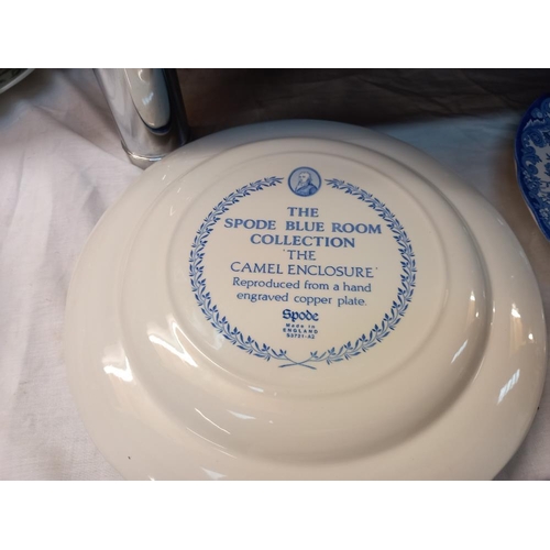 26 - 6 blue & white dinner plates from 'The Blue Collection' by Spode COLLECT ONLY