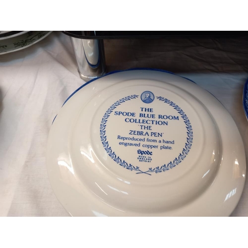 26 - 6 blue & white dinner plates from 'The Blue Collection' by Spode COLLECT ONLY