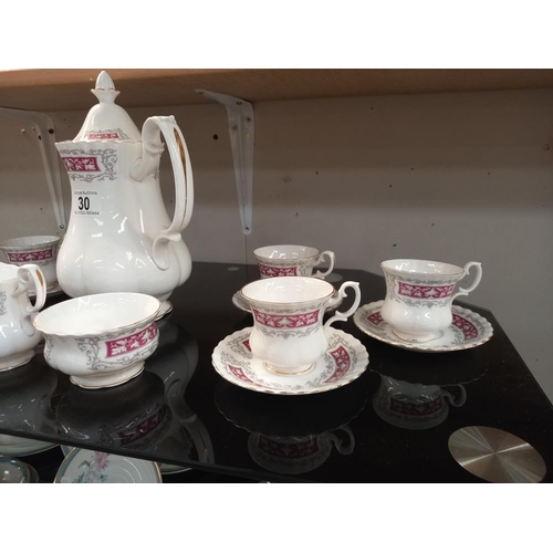 30 - A Richmond bone china tea set COLLECT ONLY