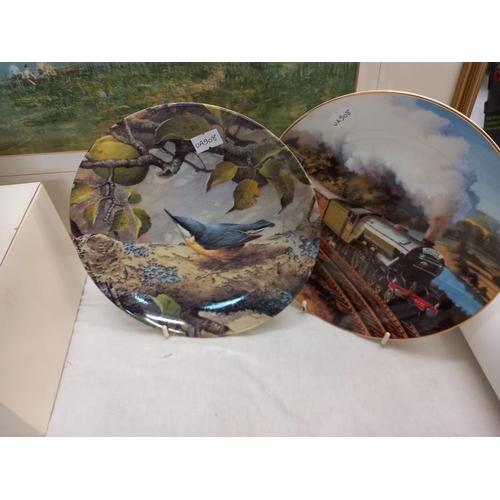 2643 - A mixed lot, Including boxed Ringtons plate, boxed teapot & boxed Paradise plates etc. Collect Only