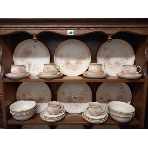 2886 - 2 Denby dinner sets & some place mats collect only