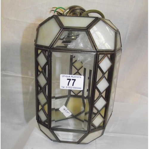 77 - A hall lantern COLLECT ONLY