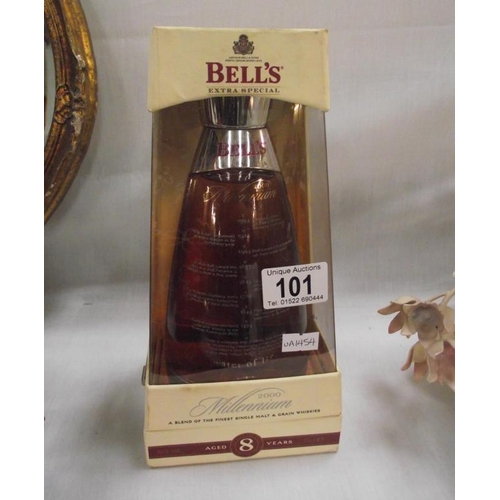 101 - A boxed Bells millenium 2000 whisky