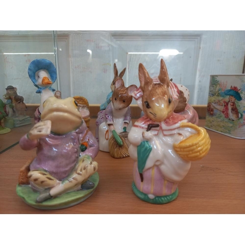 189 - A quantity of Beswick and Royal Albert Beatrix Potter figurines