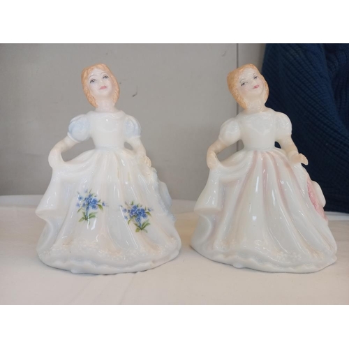 195 - 7 Royal Doulton figurines