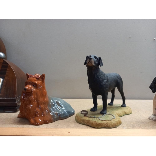 290 - 4 dog figures