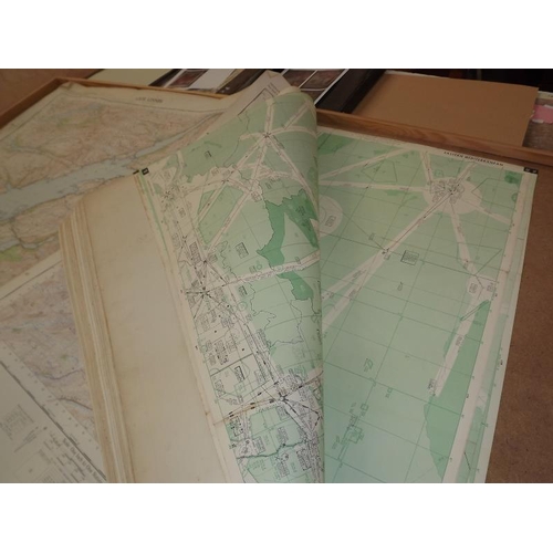 230A - A portfolio of ordnance survey maps.  (UK + Overseas )