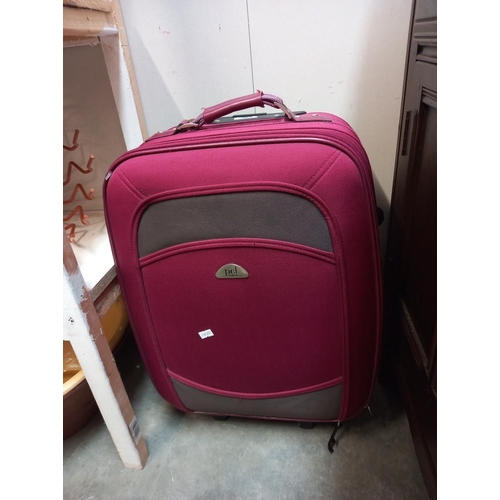 293 - A small wheeled 'Trolley' suitcase - Collect only