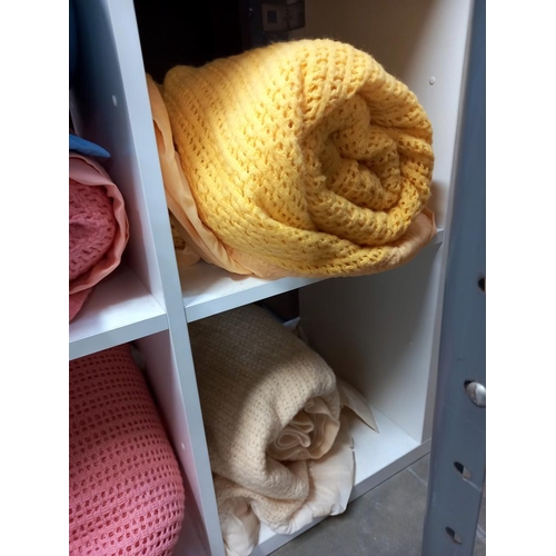 300 - A quantity of Vintage blankets - Collect only