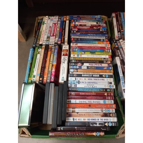 309 - 2 boxes of DVDs Collect only