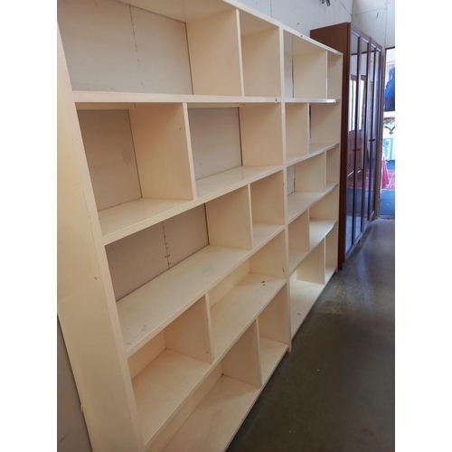 382 - Two large sets of shelves, COLLECT ONLY.