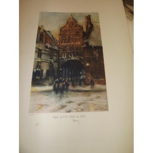 216 - A quantity of etchings by E.S Hodgson Collect only