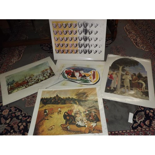 235 - A quantity of gallery prints Collect Only