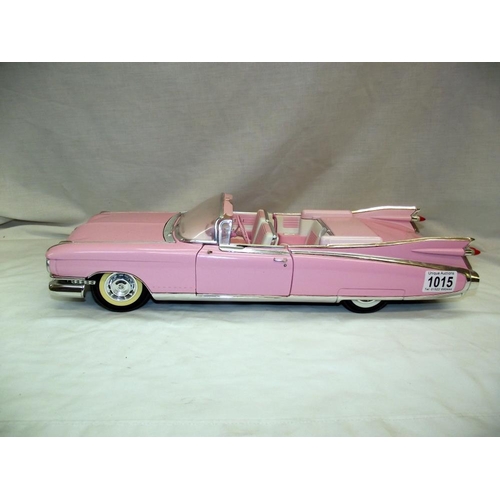 1015 - A rare 1/12 scale Maisto 1959 Cadillac Eldorado Biarritz COLLECT ONLY