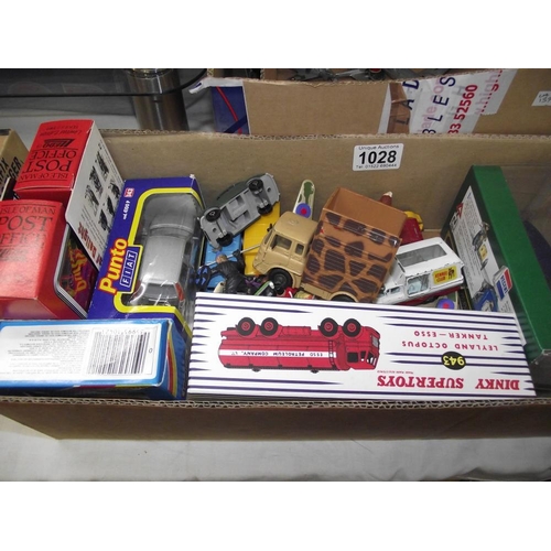 1028 - A quantity of boxed and loose diecast including Corgi and Matchbox