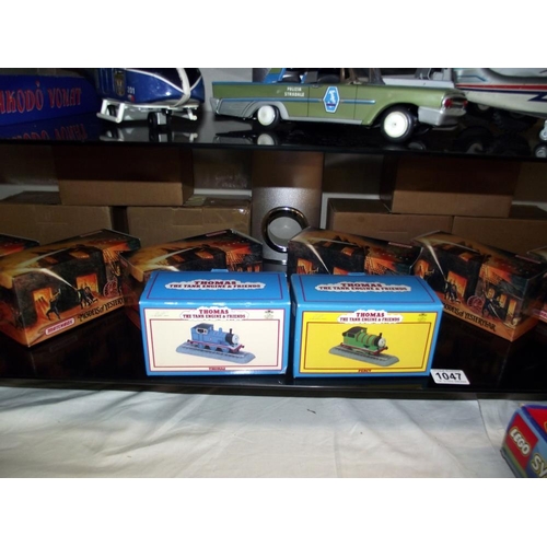 1047 - 6 boxed Yesteryear fire engines YFE-01, YFE-02, YFE-03, YFE-04, YFE-05, YFE-06 plus 2 Leonardo Thoma... 