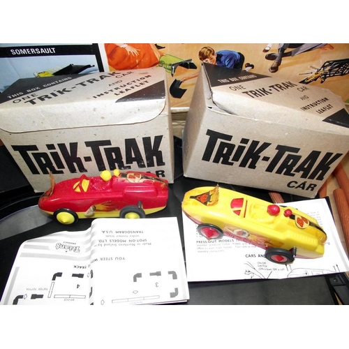 1060 - A rare boxed Tri-ang Spot-On Dare Devil Trik Trak set