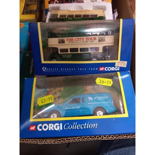 1102 - A good selection of mainly boxed Corgi including The Beatles, Paddington, Only Fools and horses etc