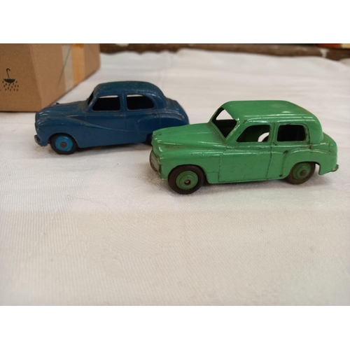 1167 - Postwar and 1950's Dinky toys including Trojan Esso van, petrol tanker etc