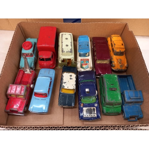 1192 - 2 trays of diecast Corgi vehicles