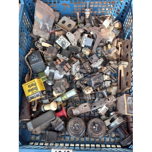 1849 - A large box of classic switches/plugs etc., COLLECT ONLY.