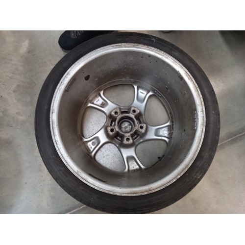 1974 - Four Porsche 993 alloy wheels,  COLLECT ONLY.