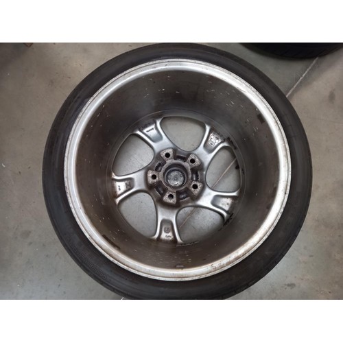 1974 - Four Porsche 993 alloy wheels,  COLLECT ONLY.