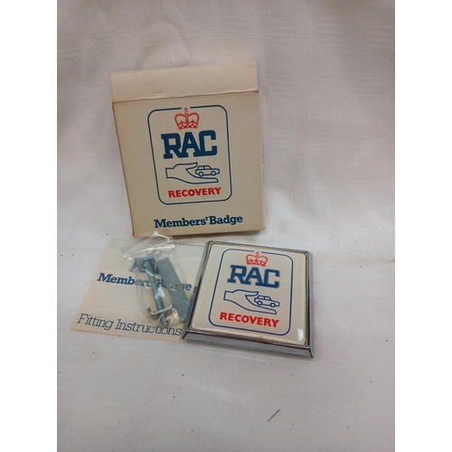 2018 - A selection of AA & RAC car badges