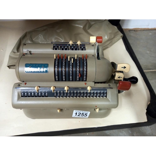 1255 - A vintage Mentor adding machine COLLECT ONLY