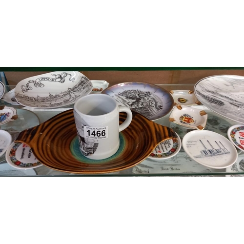 1466 - A German dish, a large lot of plates and miniature plates from Germany COLLECT ONLY