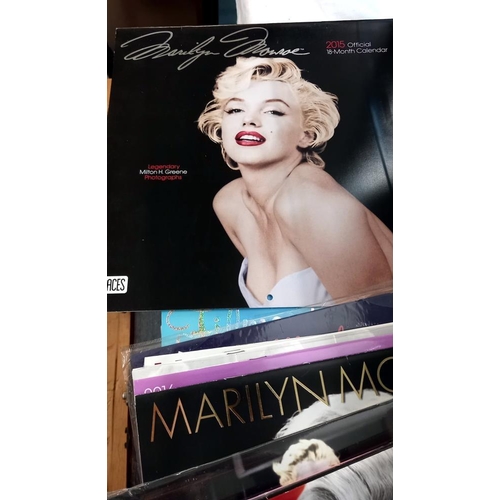 1491 - A collection of Marylin Monroe calendars