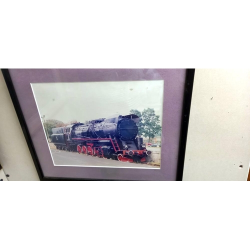 1510 - 2 steam train prints COLLECT ONLY