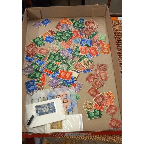 1616 - A tray of stamps including first day covers, presentation packs & loose stamps including Penny Reds ... 