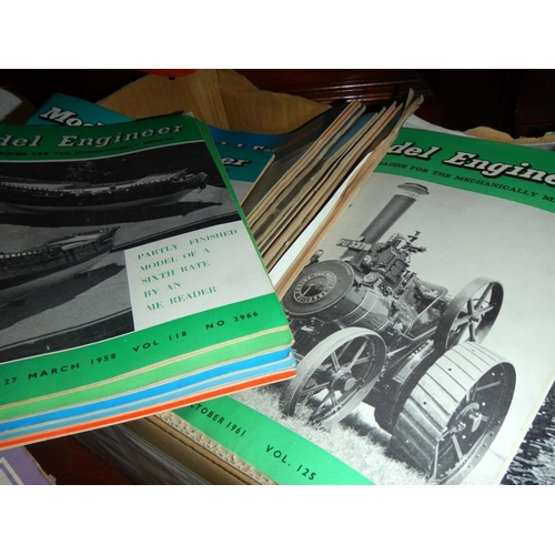 1739 - A large box of 1960's Model Engineer magazines. COLLECT ONLY