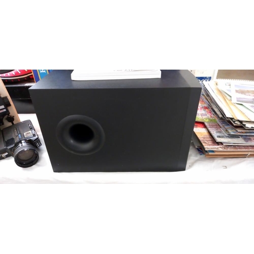 1803 - A boxed set of a soundworks surround sound speakers (playworks DTT 3500 Digital) COLLECT ONLY