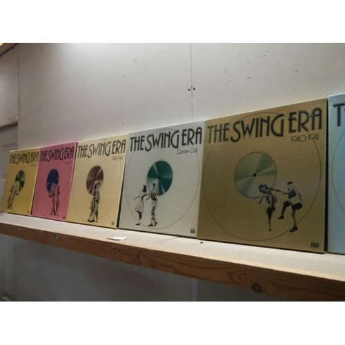 586 - Eleven boxed sets of 'The Swing Era' records, 1930's to 1949.