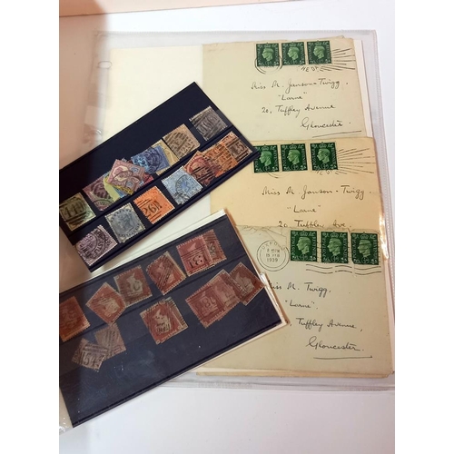 1096 - A box of mainly GB stamps including Victoria, Edward & George