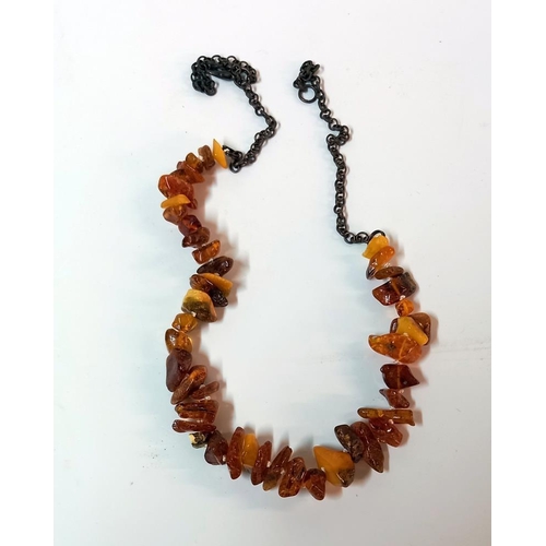 1098 - Two Baltic Amber Necklaces