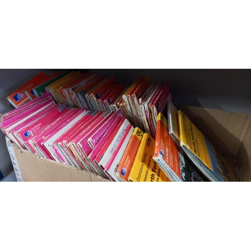 115 - A box of ordnance survey maps etc