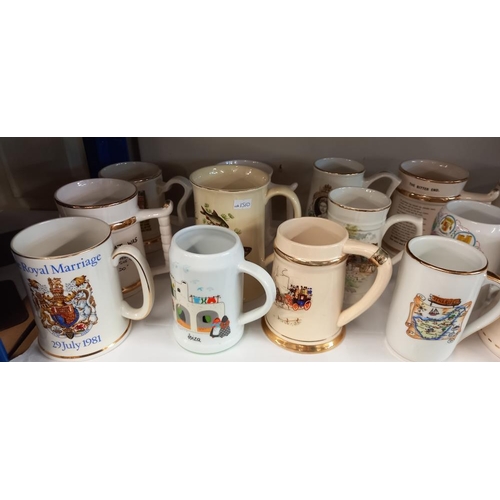 131 - A quantity of tankards