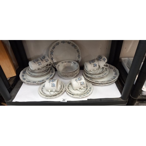 21 - A German dinner set of approximately 29 pieces COLLECT ONLY